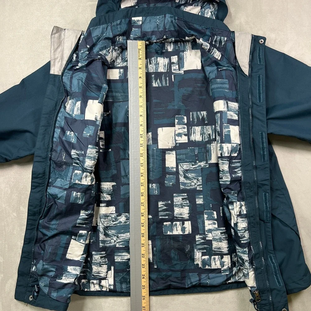 The North Face Lone Peak Triclimate 2 Jacket Mens M Blue‎ Outer Shell Rare Color